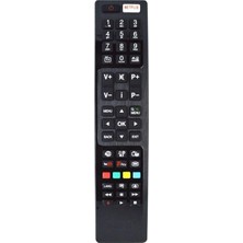 Vestel LT-40C860 Televizyon Için Uyumlu Youtube Pay Tuşlu Tv LED LCD Uzaktan Kumanda