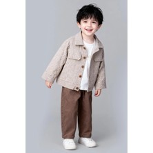 Lolipop Kids Store Erkek Çocuk Üçlü Keten Takım