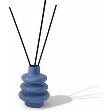 Sum Studio Oler Dekoratif Oda Kokusu Şişesi / Mini Vazo - El Yapımı Limoges Porselen - Mavi