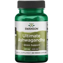 Swanson (Özelsporcugıdaların'dan !!) Ultimate - Ksm-66 250MG 60 Veg Capsul.abd Menşei.40.