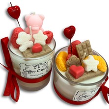 Kahve ve Çikolata Kokulu Mum 2 Adet