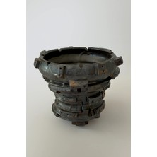 Haangarden El Yapımı Seramik Saksı