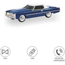 Başkenttekno Bluetooth Hoparlör Cadillac 1969 Görünümlü Retro  Klasik Araba Tasarımlı 10W Fm USB Tws Speaker D83
