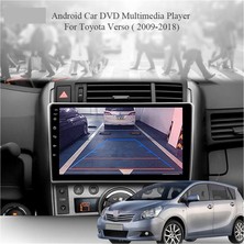 Drivetec Toyota Verso 2009-2018 Android 4 GB Ram + 64 GB Rom Carplay Multimedya + Geri Görüş Kamerası Hediye
