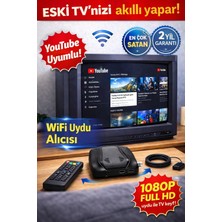 TE Dükkan Buğz Youtube Açan Wifi Uydu Alıcısı – 1080P Full Hd, HDMI & Usb, Otomatik Kanal Güncelleme