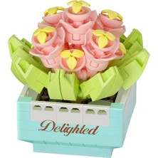 Özfırat Pvc Yapı Saksı Çiçekleri Sukulent Serisi 3D Puzzle