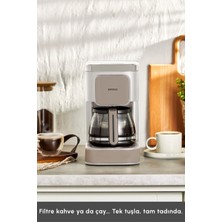 Karaca Just Coffee Aroma 2 In 1 Filtre Kahve ve Çay Demleme Makinesi Latte