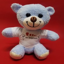 EkoAlışverişDünyam Seni Seviyorum Tişörtlü Peluş Ayıcık