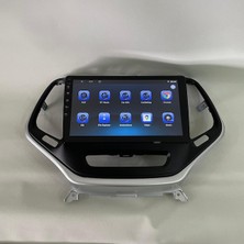 Drivetec Jeep Cherokee 2014-2017 Android 4 GB + 64 GB Rom Carplay Multimedya + Geri Görüş Kamerası Hediye