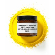 Q-fit Berberine Extract %97 – Saf Bitkisel Ekstrakt | Hammadde | 50 gr
