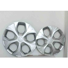 Yk 14-13 Hyundai / Kia Kamyonetlerle Uyumlu 2 Adet 14 Inç 2 Adet 13 Inç Jant Kapağı 4'lü Takım Amblem Hediyeli