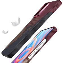 SARVONA Newface Xiaomi Redmi Note 12 Pro 4g Vega Magsafe Kapak - Kırmızı