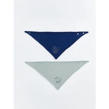 LC Waikiki Baskılı Erkek Bebek Mama Önlüğü 2 Li  (S6)