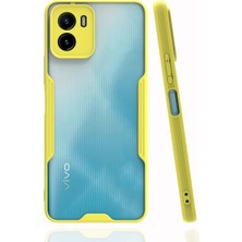 SARVONA Newface Vivo Y15S Kılıf Platin Silikon - Sarı