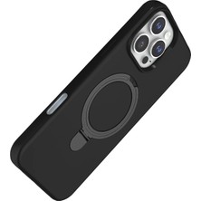 SARVONA Newface Apple Iphone 16 Pro Max Regal Magsafe Standlı Kapak - Siyah