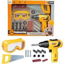 Luminoo Jr Mühendis Tamir Seti 14 Parça Pilli ve Kutulu