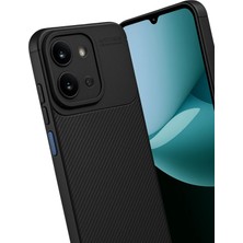 SARVONA Newface Xiaomi Redmi 15C 4g Auto Focus Karbon Kapak - Siyah