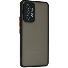 SARVONA Newface Samsung Galaxy A73 5g Kılıf Montreal Silikon Kapak - Siyah