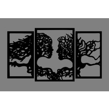 SARVONA Ahşap Işleme Duvar Süsü- Tablo - 50 cm x 30 cm