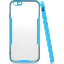 SARVONA Newface Iphone 6 Kılıf Platin Silikon - Mavi