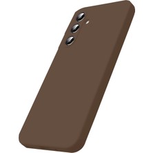 SARVONA Newface Samsung Galaxy S25 Fe First Silikon - Kahverengi