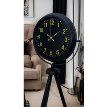 Emt Pazarlama Zentime Black Prime Gold Rakamlı Tripod Ayaklı Saat