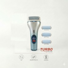 Başkenttekno LED Ekran Göstergeli Turbo Modlu Su Geçirmez Ayak Bakım Törpüsü Krem