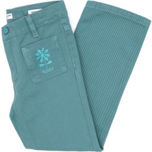 U.s. Polo Assn. Kız Çocuk Koyu Mint Pantolon (Kanvas-Chino) 50314779-VR152