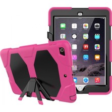 Marsilyan iPad 5 Air 9.7 Kılıf Griffin Tablet Kapak - Pembe