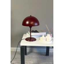 Normadia Vişne Çürüğü Modern Metal Masa Lambası, Şık ve Fonksiyonel Aydınlatma