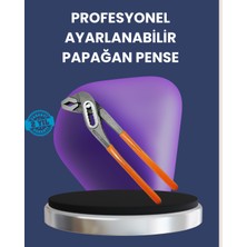 Selfbuysell Ayarlanabilir Papağan Pense Çelik Gövde Profesyonel Kurbağacık