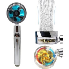 Butik Bfs 360 Derece Dönebilen Pervaneli Turbo  Duş Başlığı