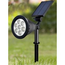 Skygo Solar Kazıklı Çim Armatür 7W Güneş Enerjili LED Çim Lambası Bahçe Ağaç Aydınlatma Lambası (Gün Işığı)