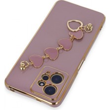 Marsilyan Xiaomi Redmi Note 12 4g Kılıf Esila Silikon - Mor