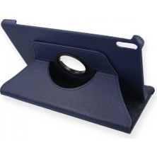 Marsilyan Huawei Honor Pad X9 11.5 Kılıf 360 Tablet Deri Kılıf - Lacivert