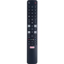 TCL 50C735 Televizyon Için Uyumlu Netflix Tuşlu Tv LED LCD Uzaktan Kumanda