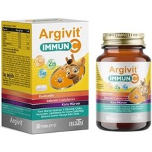 Argivit Immun C 30 Tablet - Dezenfektan Hediyeli (%72 Alkol)