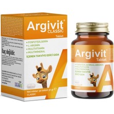 Argivit Classic 30 Tablet - Dezenfektan Hediyeli (%72 Alkol)