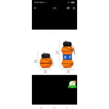 Ladijital Akordiyon Basketbol Su Matarası