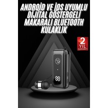 Selfbuysell Makaralı Bluetooth Kulaklık Telefon Uyumlu Makaralı Tf Kart Girişli Güç Göstergeli