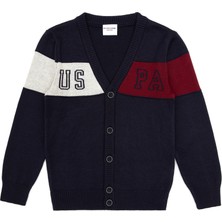 U.s. Polo Assn. Erkek Çocuk Lacivert Hırka (Triko) 50317115-VR033