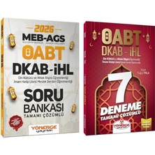 Yönerge Yayınları Yönerge 2026 Öabt Meb Ags Dkab Din Kültürü ve Ihl Imam Hatip Lisesi Öğretmenliği Soru Bankası ve Deneme Seti 2 Kitap