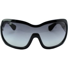 Praada. Lınae Rosa Spr 180S 42 1AB Vıntage Siyah Oval Pilot Gri  Kadın Güneş Gözlüğü