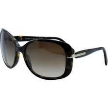 Praada. Lınae Rosa Spr 080VS 2AU 6s1 Havana Kahverengi Kelebek Füme Kahverengi  Kadın Güneş Gözlüğü