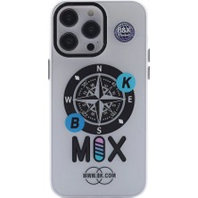 Marsilyan iPhone 12 Pro Max Kılıf Apollo Magneticsafe Desenli Kapak - Apollo Şeffaf - 3