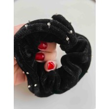 Makmery Kadife Üzeri Taş Simit Toka