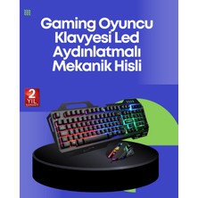 Selfbuysell PG8018 LED Aydınlatmalı Mekanik Klavye Mouse – Oyunlarda Üstün Performans