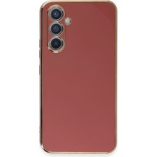 Buğz Samsung Galaxy A54 5g Kılıf Volet Silikon - Kırmızı