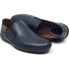 Catelli 575 %100 Hakiki Deri Ortopedik Erkek Yazlık Hafif Rahat Günlük Çarık Terleme Yapmaz Ayakkabı 40-45