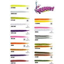 Fujin Fujın Yummy Sandworm 7cm Lrf Silikonu Renk: Fluo Green